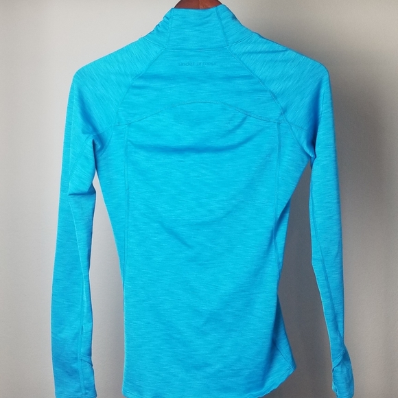 Under Armour ColdGear Blue 1/2 Zip Top - Small - Picture 2 of 3